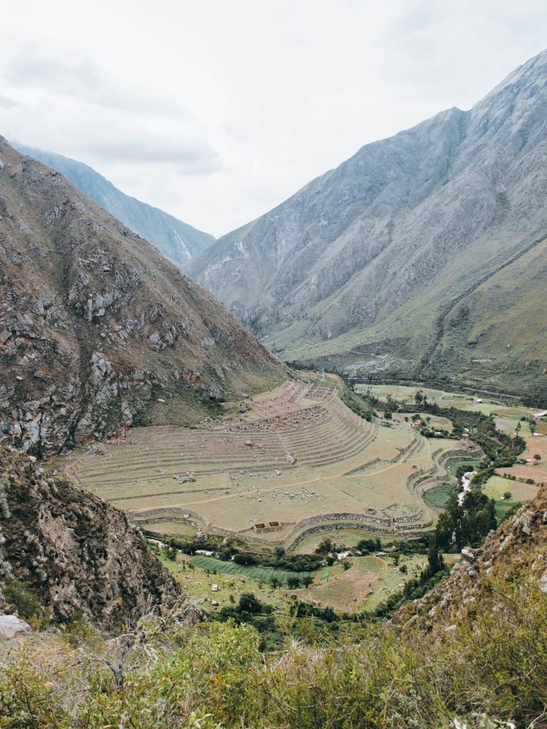 Llaqtapata, Inca Trail