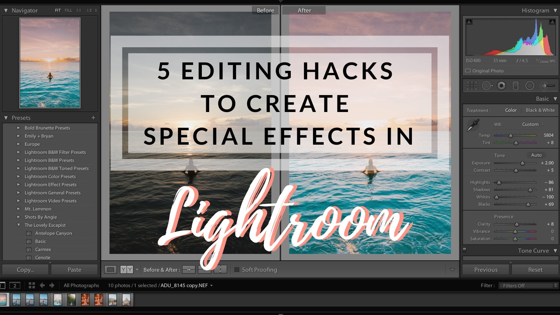 lightroom 4 editing tips