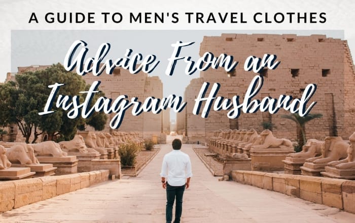 Travel clothes for men