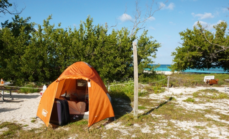 Camping at Dry Tortugas