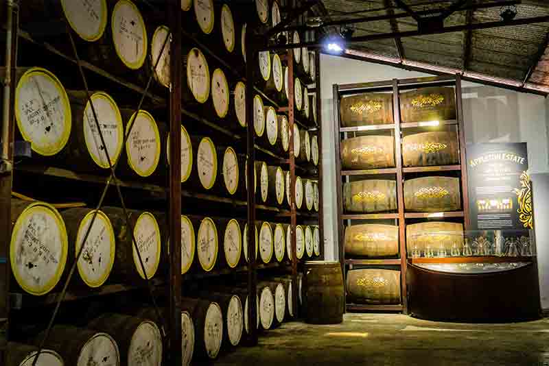 rum distillation area