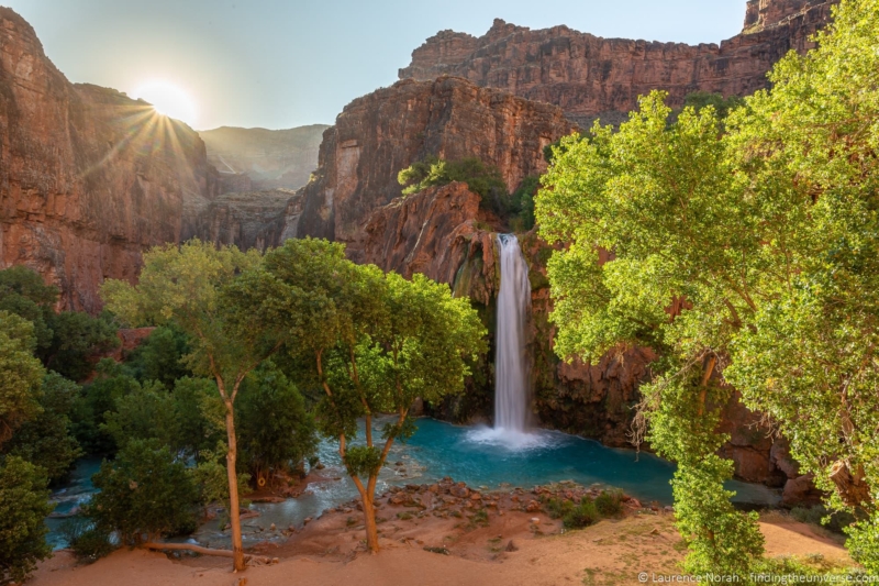 Hiking to Havasupai Falls